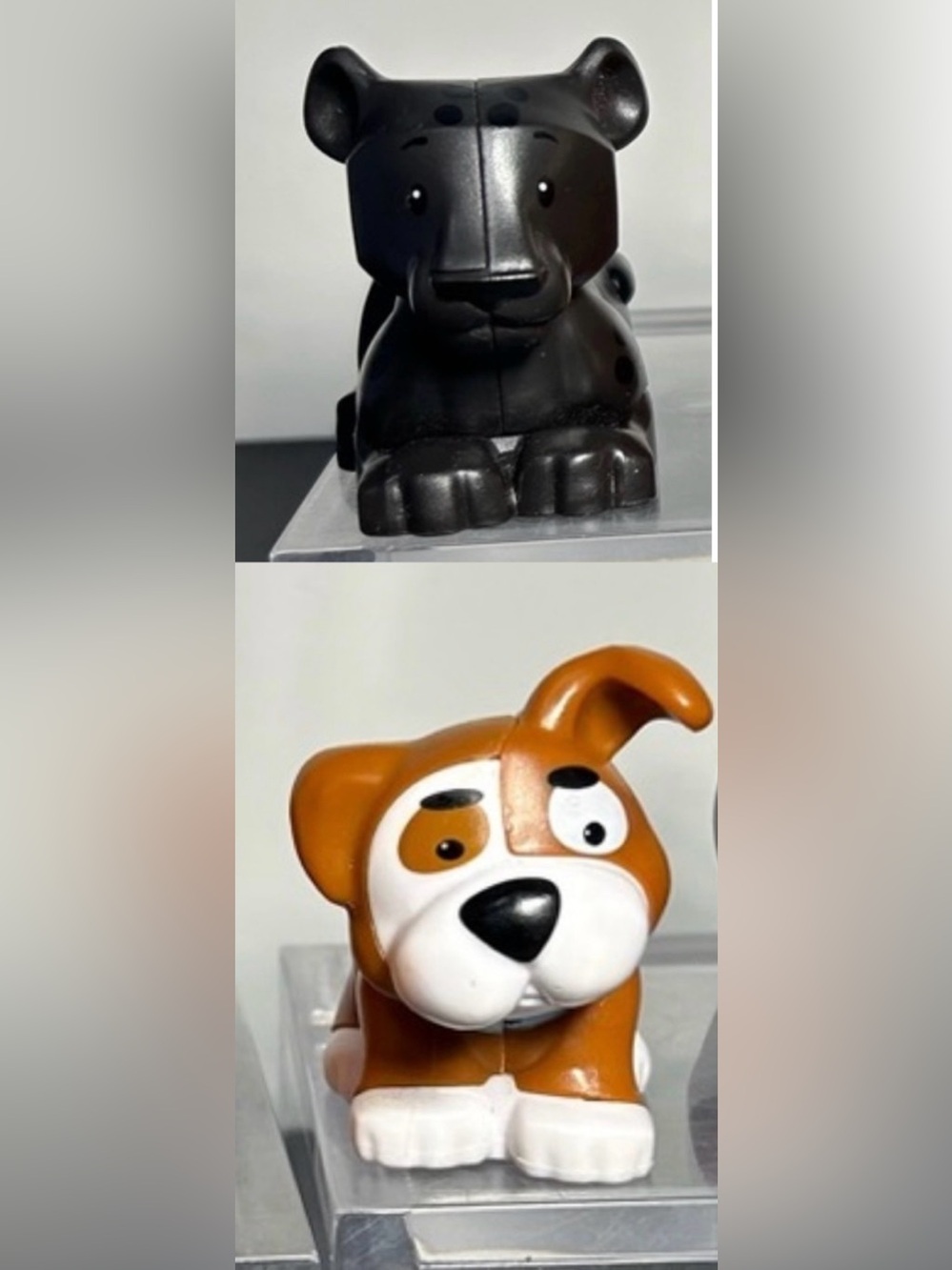 Fisher-Price Little People Animal Lot - Black Jaguar & Brown Puppy Dog